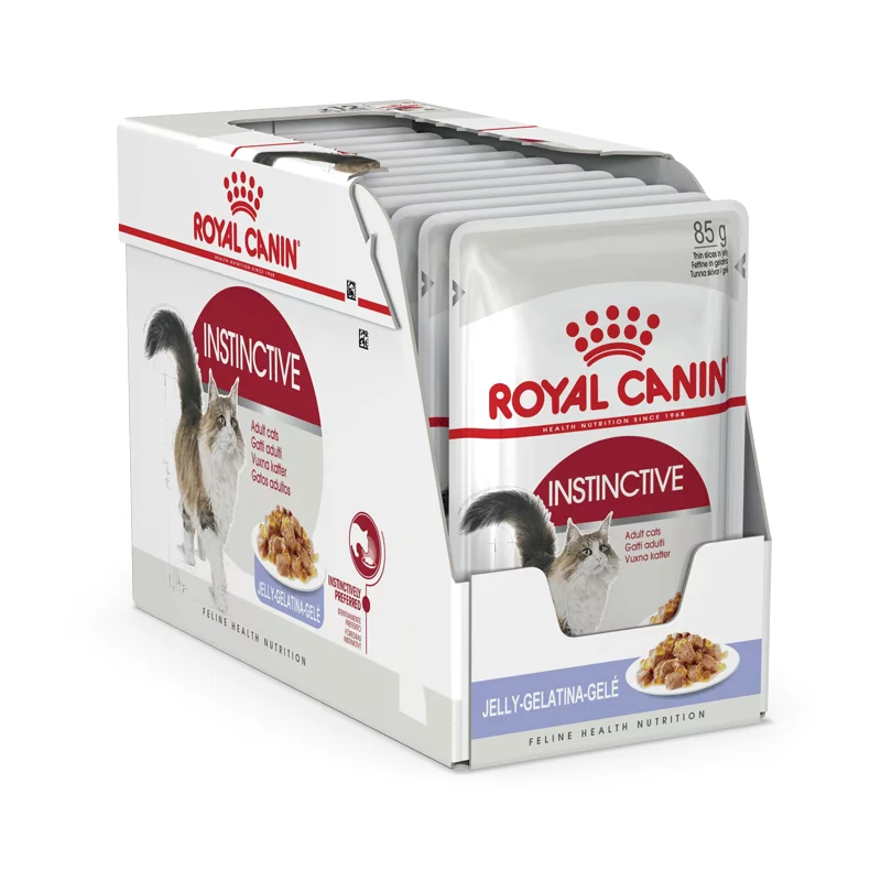 Royal Canin Instinctive konservai drebučiuose 12x85g