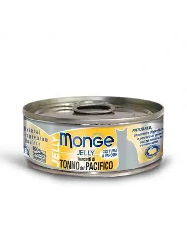 Monge Jelly - Wet Cat Yellowfin tuna in jelly 12x80g