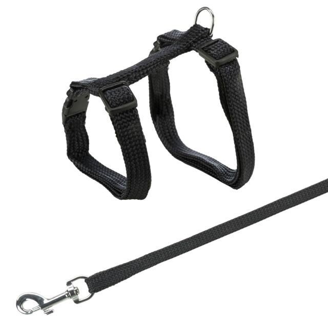 TRIXIE Kačių petnešos su pavadėliu Snap Easy 22-42 cm-10 mm 1.25 m