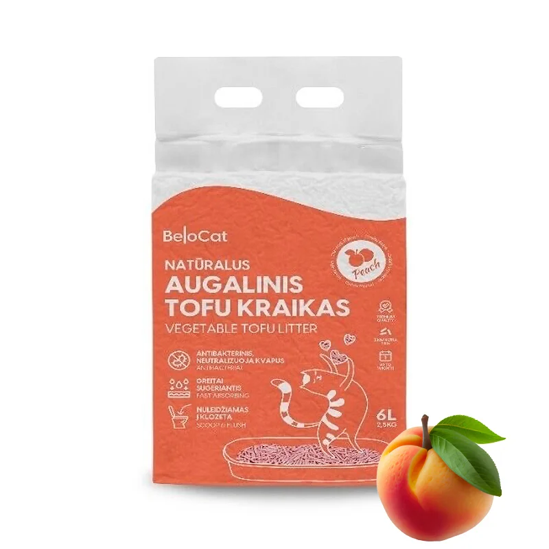 TOFU KRAIKAS KATĖMS PERSIKŲ KVAPO 6L