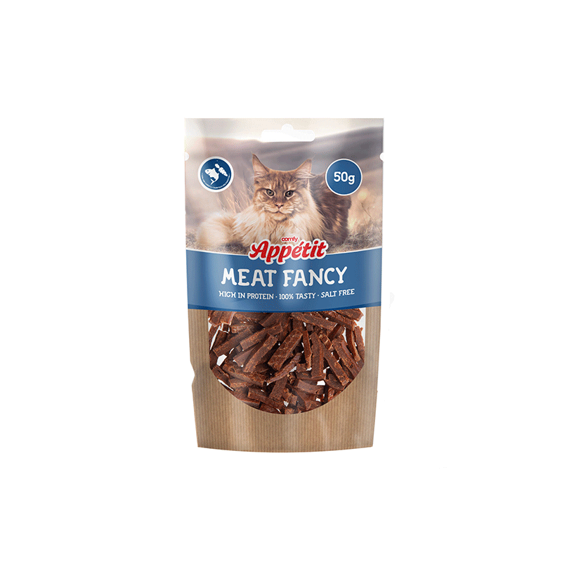Comfy Appetit tuno ir morkų skanėstai katėms 6x50 g
