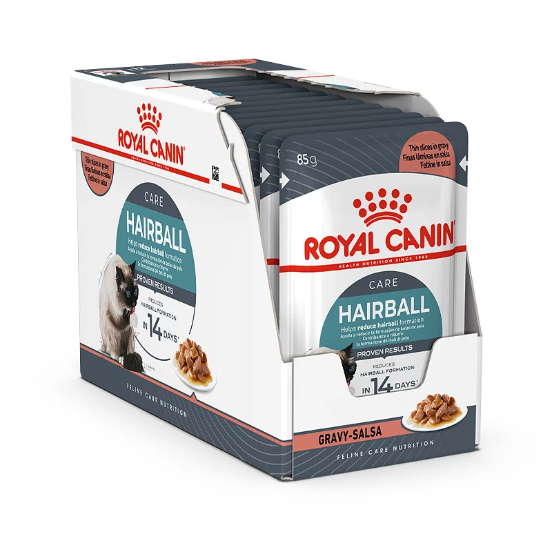 Royal Canin Hairball Care konservai padaže 12x85g
