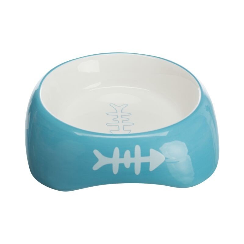 TRIXIE Cat Dubenėlis žuvies kaulas keramika 0.2 l ø 13 cm