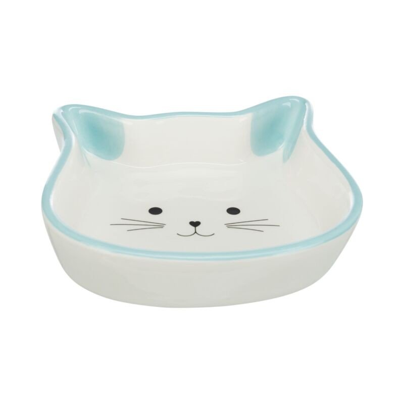 TRIXIE Dubenėlis katės galva keramika 0.25 l-12x12 cm