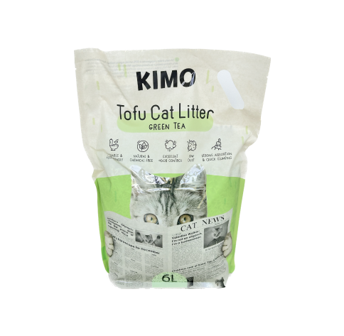 Kimo tofu kraikas katėms žaliosios arbatos kvapo 6 l