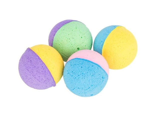 TRIXIE Minkštos gumos kamuoliukų kompl 4.3cm 4 vnt