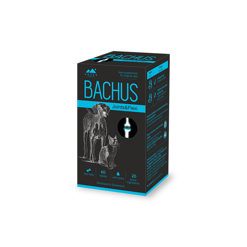 Bachus Joints & Flexi papildai šunims ir katėms 60 tabl