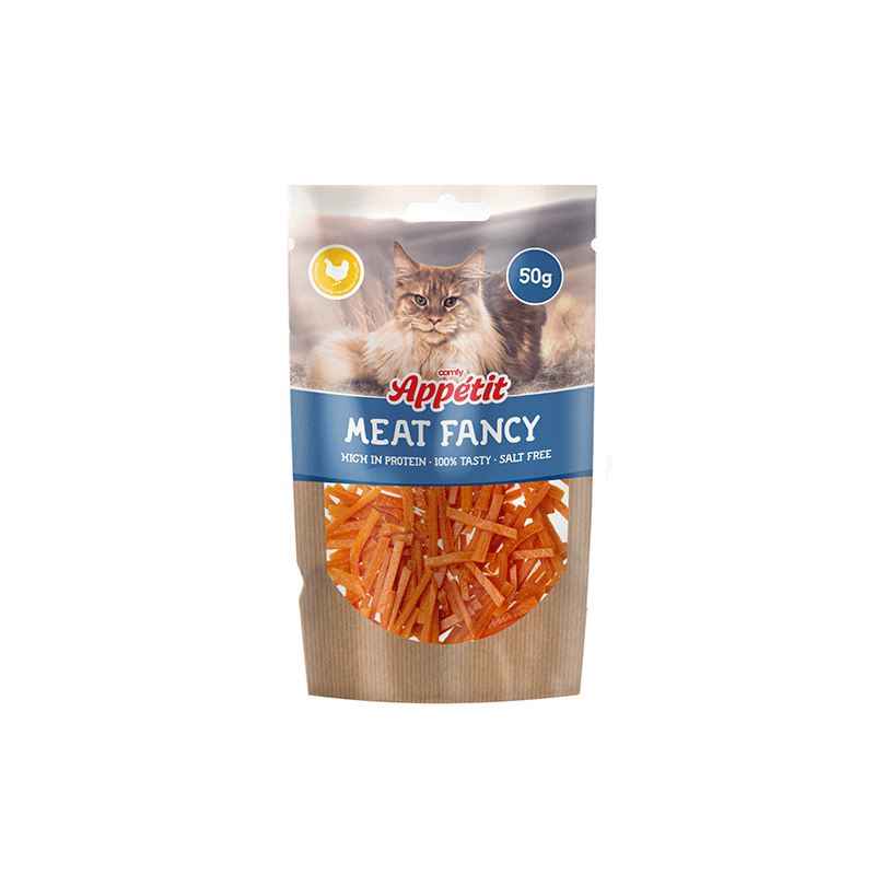 Comfy Appetit vištienos lazdelės skanėstai katėms 6x50 g