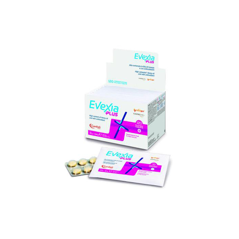 Candioli Evexia Plus Multiblister tabletės šunims ir katėms 10 tab