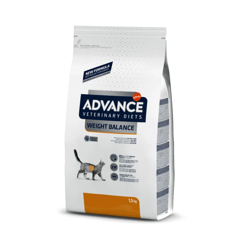 Advance Weight Balance Cat Sausas Maistas Katėms 1.5 kg