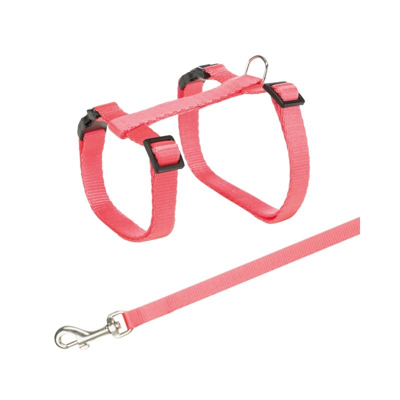 TRIXIE Kačių petnešos su pavadėliu 27-45 cm-10 mm 1.20 m