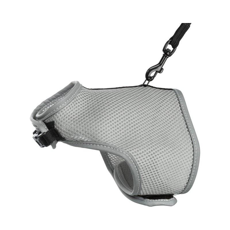 TRIXIE Kačių petnešos minkštos su pavadėliu 24-42 cm 1.20 m