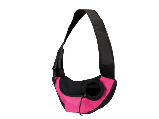 TRIXIE Sling priekio krepšys 50x25x18 cm rausvas-juodas