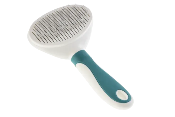 GimDog Oval Groomer su plaukų šalinimo priemone 11x19.5 cm šunims katėms ir graužikams