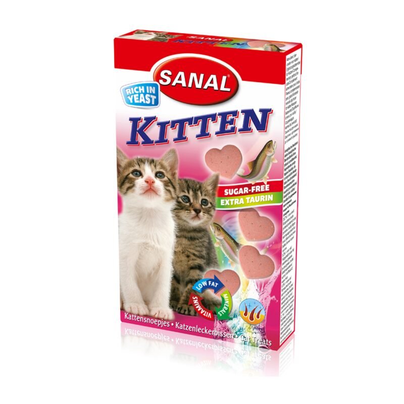 Sanal Kitten skanėstai katėms 12x30 g
