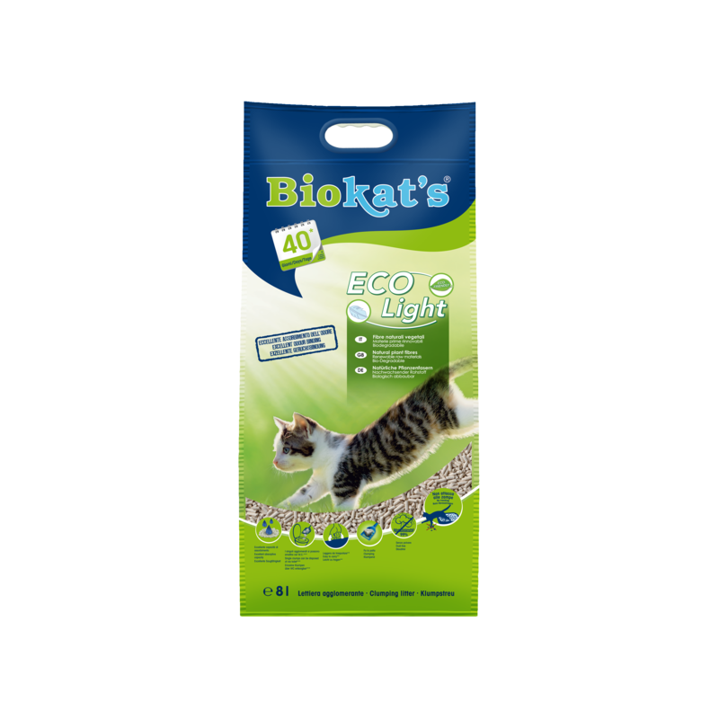 Biokat's Eco Light natūralus kraikas 8l