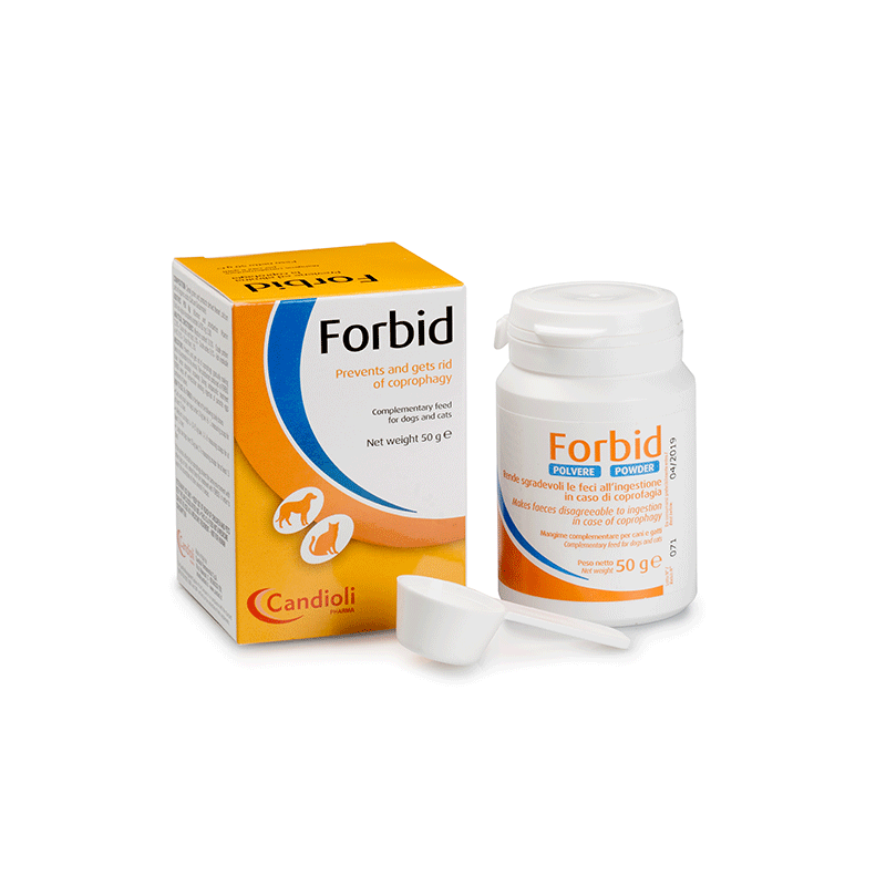 Candioli Forbid papildai esant koprofagijai šunims ir katėms 50 g