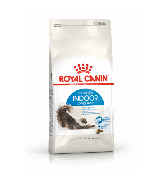 Royal Canin Indoor Long Hair sausas maistas katėms 2kg