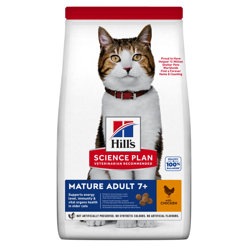 SP Feline Mature Chicken sausas maistas katems 10 kg