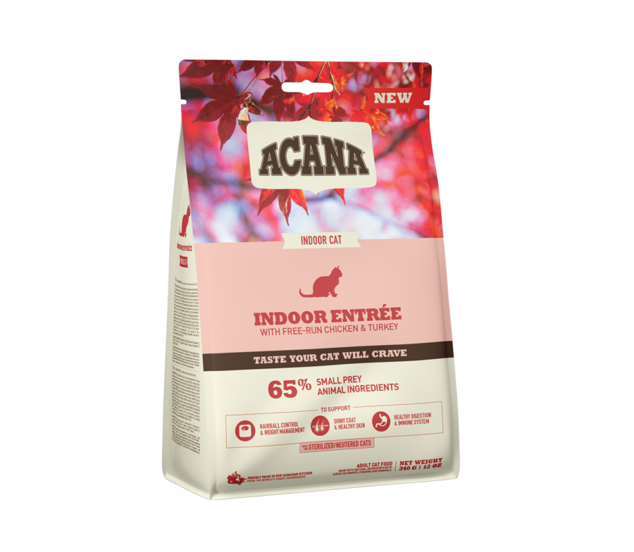 Acana Indoor Entree Cat sausas maistas katėms 1.8 kg