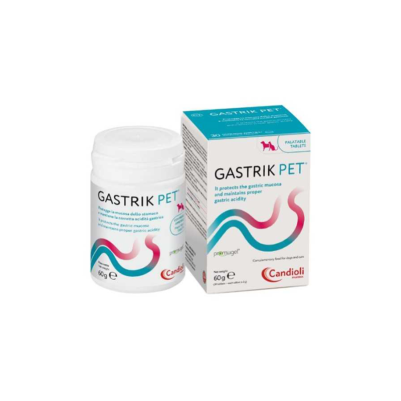 Candioli Gastrik Pet papildai šunims ir katėms 30 tab