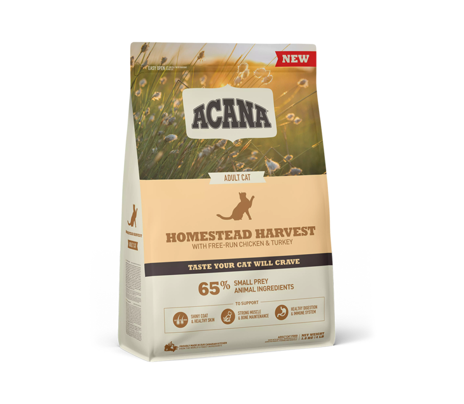Acana Homestead Harvest Cat sausas maistas katėms 1.8 kg