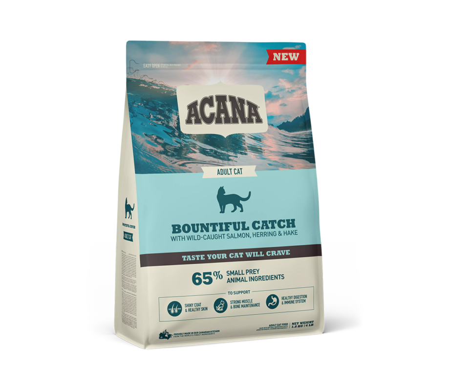 Acana Bountiful Catch Cat sausas maistas katėms 1.8 kg
