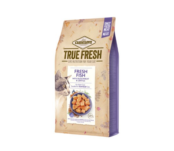 Carnilove True Fresh Cat Fish sausas maistas katėms su žuvimi 1.8 kg