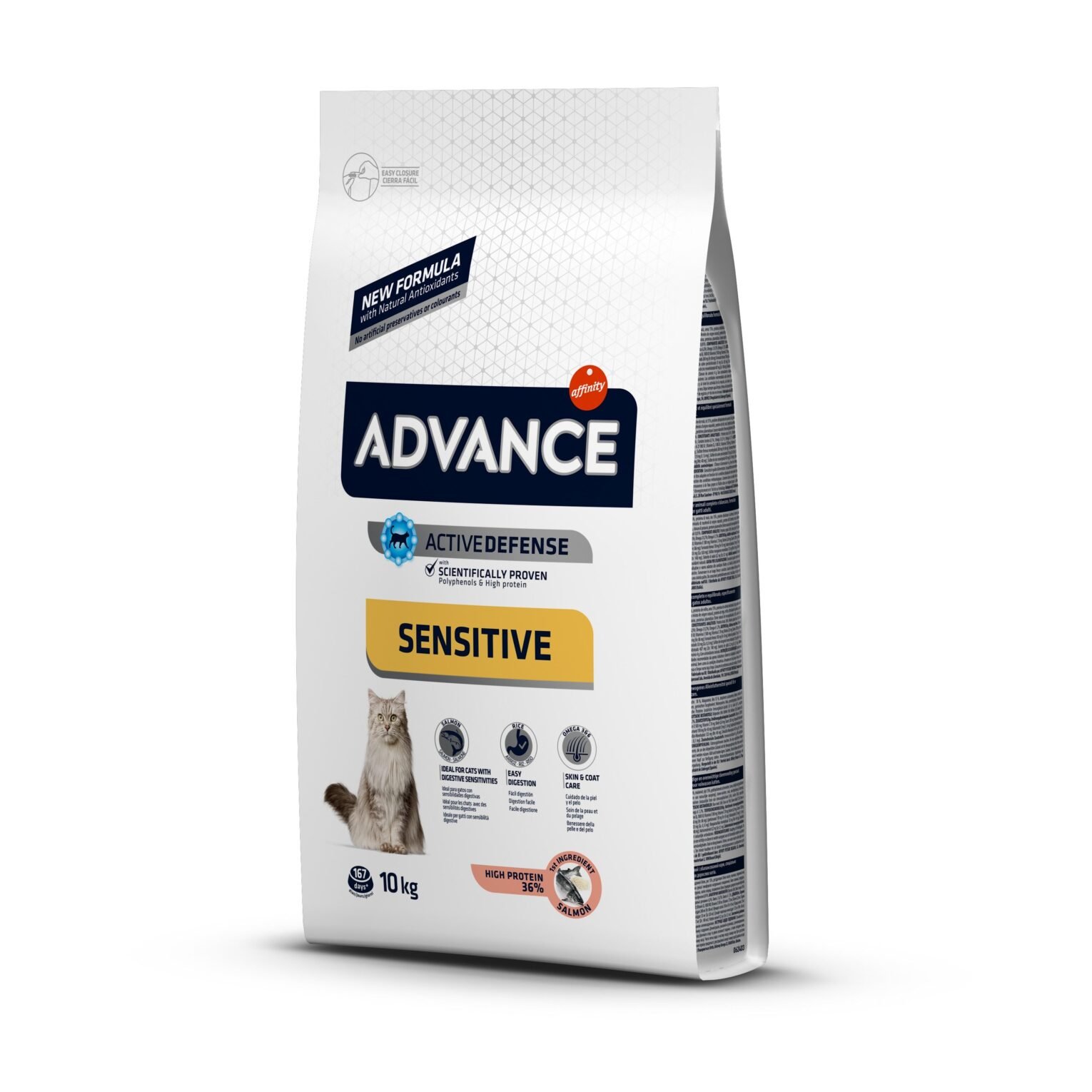 Advance Adult Sensitive su lašiša sausas maistas katėms 1.5 kg