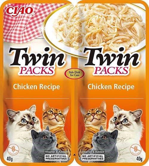 INABA Twin Packs Chicken - skanėstas katėms - 2 x 40g