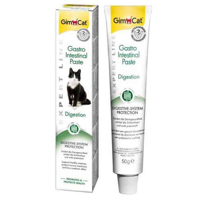 GIMCAT GASTROINTESTINAL PASTE EXPERT LINE pasta katėms geram virškinimui, 50g