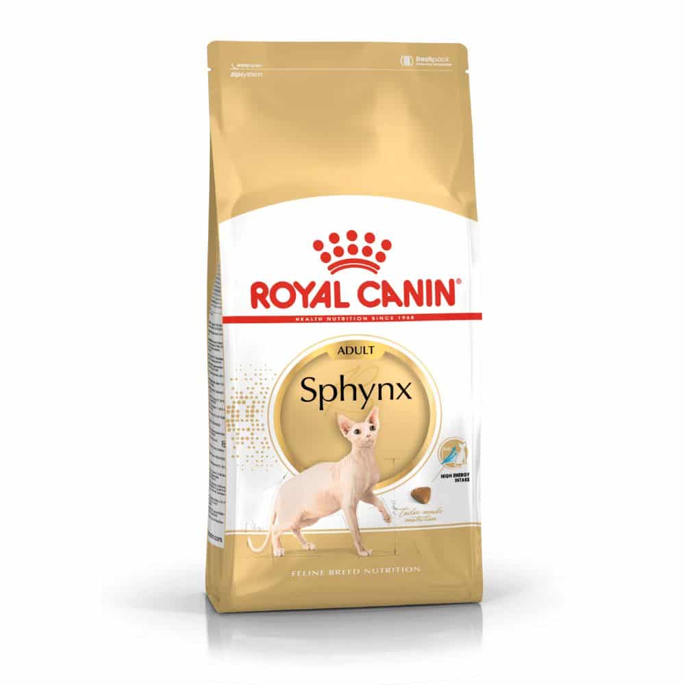 Royal Canin Sphynx sausas maistas sfinkisų veislės katėms - Produkto Svoris 400g