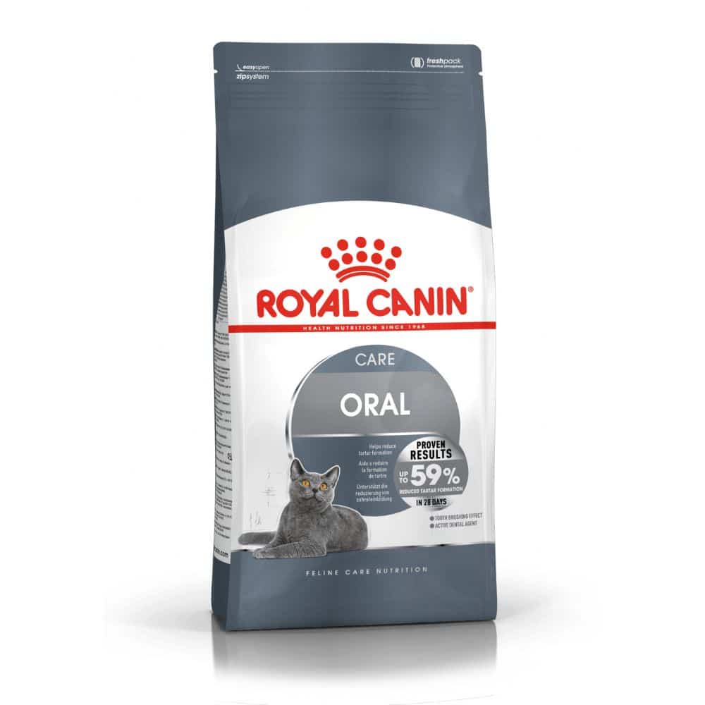 Royal Canin Oral Care Sausas Maistas Katėms dantų higienai - Produkto Svoris 400g