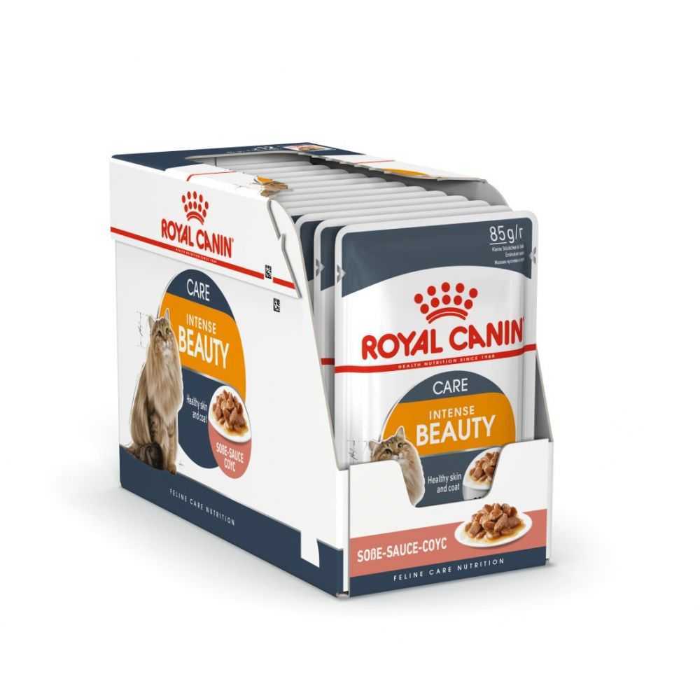 Royal Canin Intense Beauty In Gravy Pouch konservai katėms padaže, 12x85g