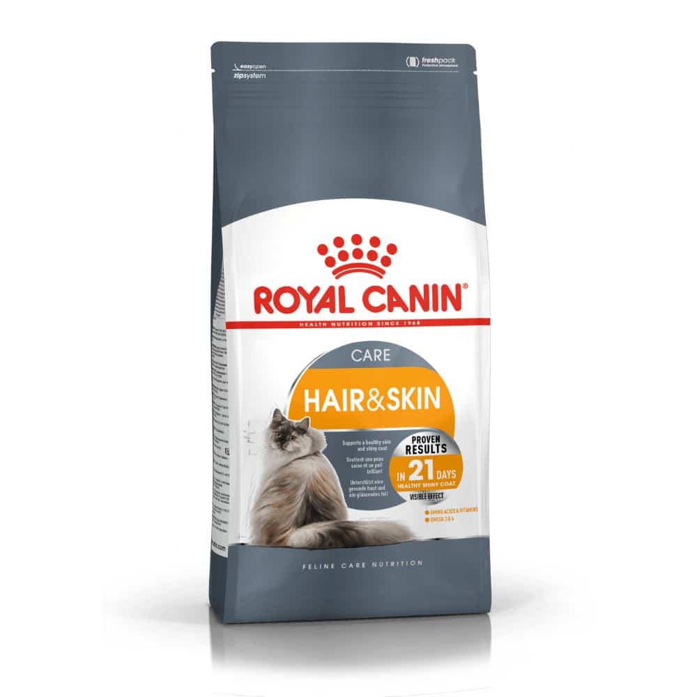 Royal Canin Hair & Skin Care sausas maistas katėms gražiam kailiui ir odai - Produkto Svoris 400g