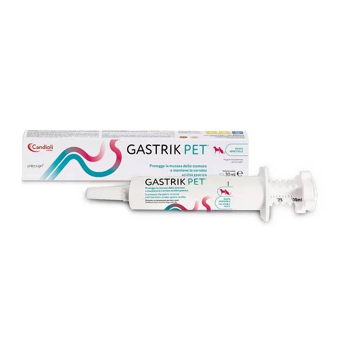 Candioli Gastrik Pet papildai šunims ir katėms, kuriems pasireiškė skrandžio rūgštingumas, 30 ml