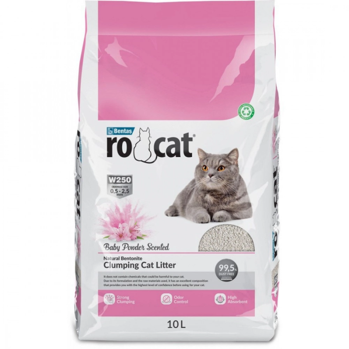 Ro Cat Baby Powder kačių kraikas, 10 L