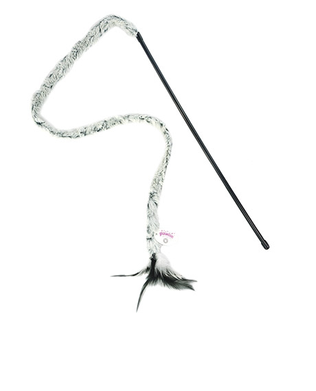 Pawise Cat Teaser lazdelė žaislas katėms, 46 cm