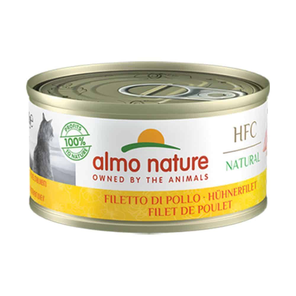 Almo Nature Chicken fillet konservai katėms su vištienos filė 70g