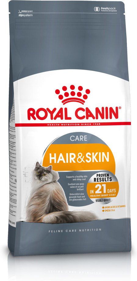 Royal Canin Hair & Skin Care sausas kačių maistas 0,4 kg