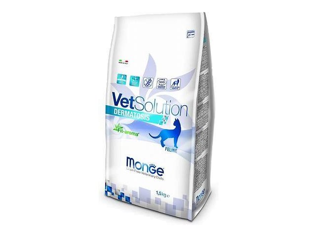 MONGE VetSolution Cat Dermatosis 1.5 kg