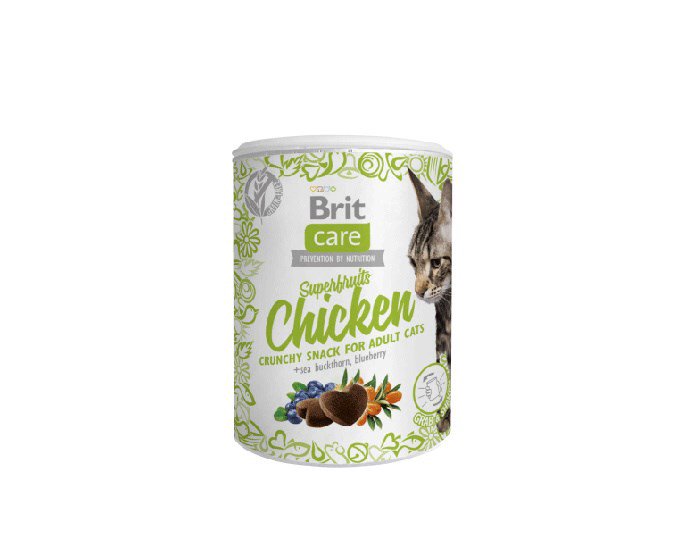 BRIT Care Cat Snack Superfruits Chicken - skanėstas katėms - 100 g