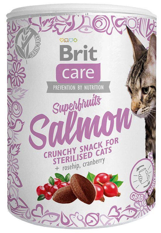 BRIT Care Superfruits Salmon - skanėstas katėms - 100 g