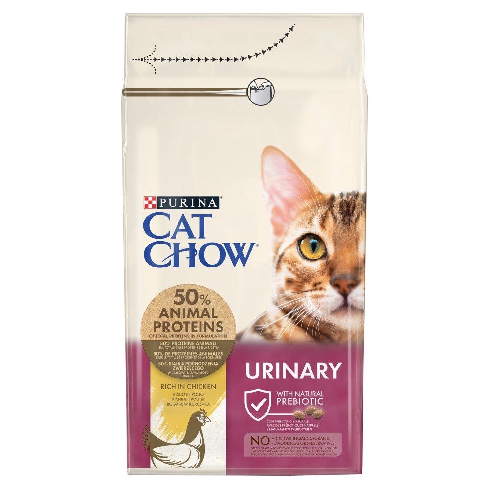 Purina Cat Chow Urinary Tract Health sausas kačių maistas 1,5 kg Adult Viščiukas