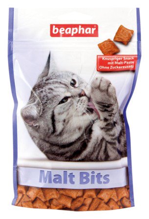 Beaphar Malt Bits - skanėstas katėms nuo pilobezoarų - 35 g