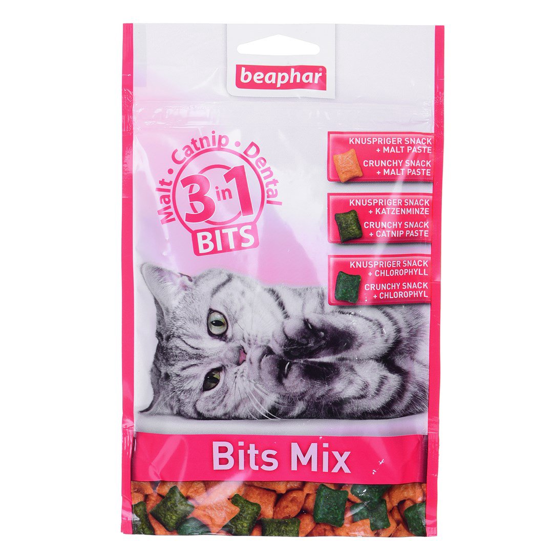 Beaphar kačių skanėstai Bits Mix 150 g