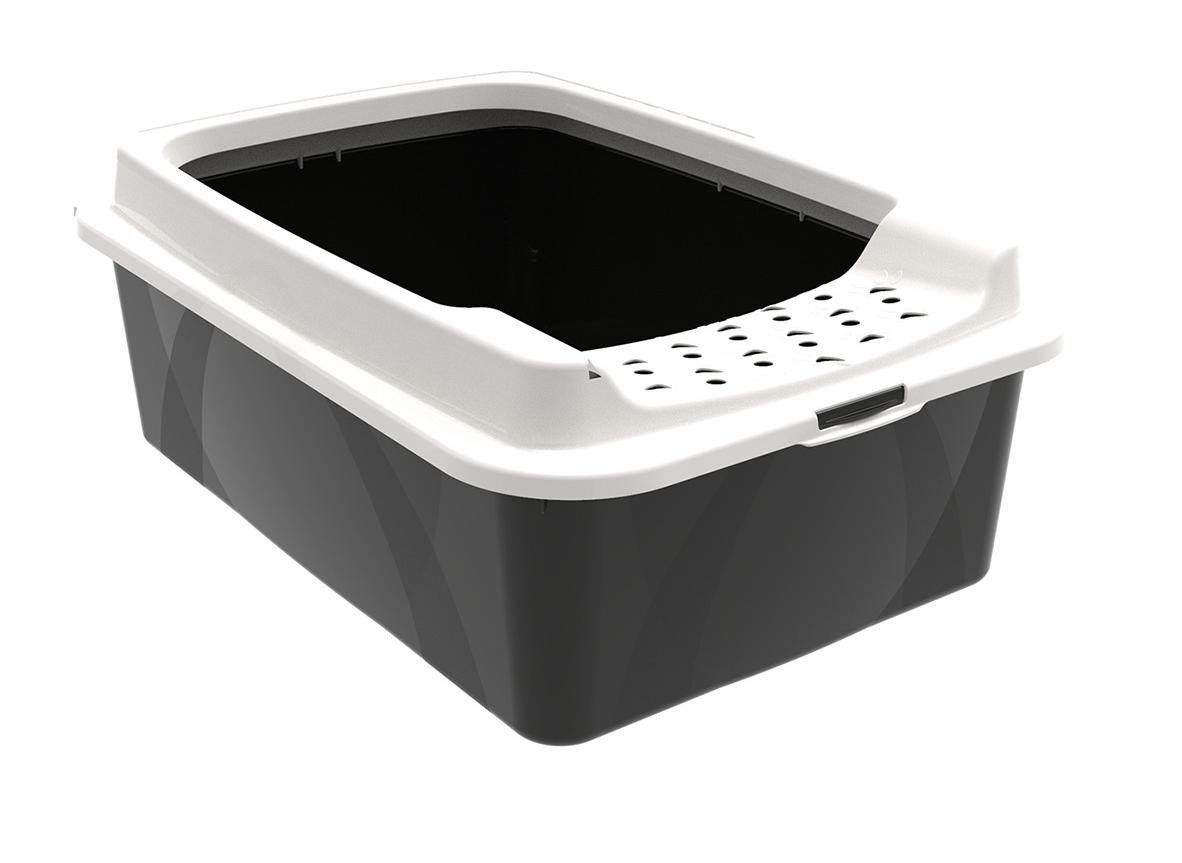 ROTHO Bonnie Eco Black - kačių kraiko dėžė