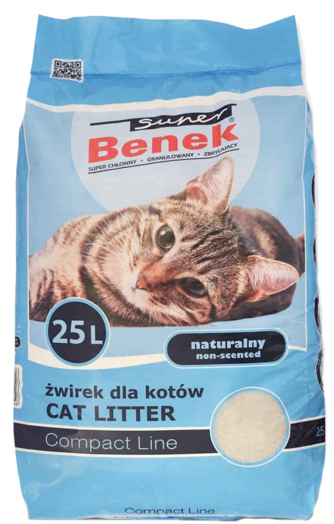 Super Benek Compact Natūralus 25L Active