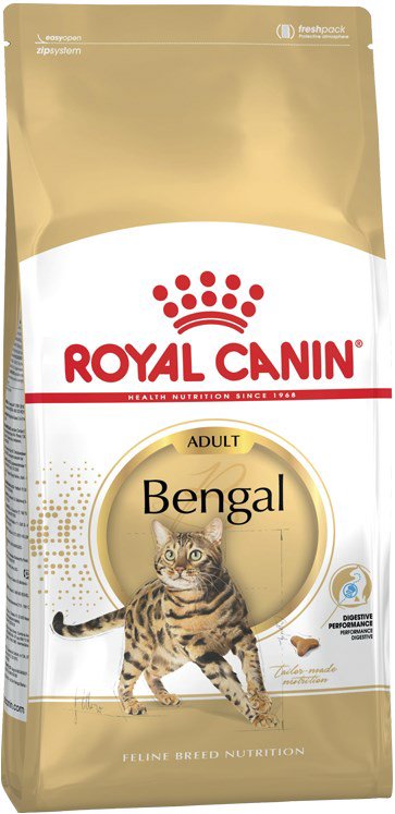 Sausas kačių maistas Royal Canin Bengal Adult 2kg Paukštiena, Daržovių