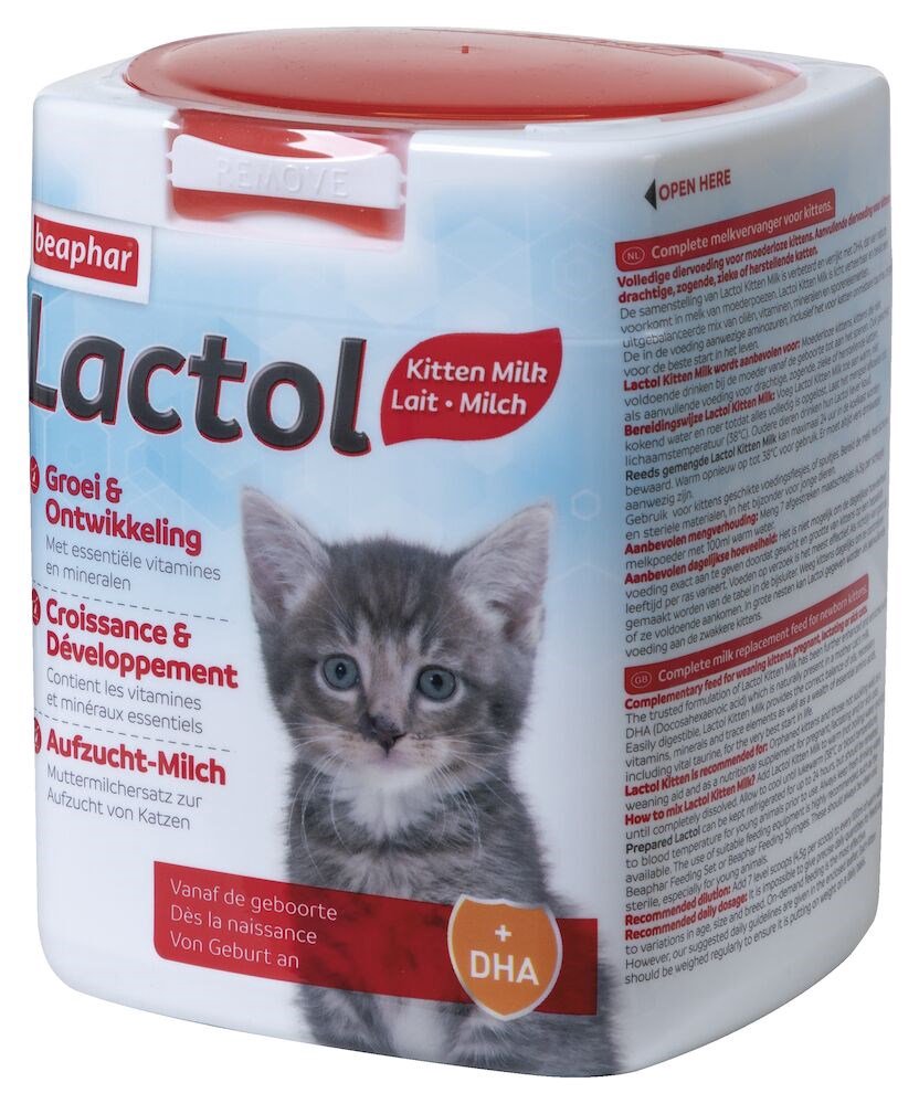 BEAPHAR LACTOL Kitty Milk - pieno pakaitalas kačiukams - 500 g